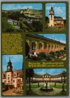 Weilburg - Mehrbildkarte 4   Mit Freistempler Orthopädische Klinik Braunfels - Weilburg