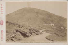 Photographies - XIXème Siècle - Photographe G. Broci Florence - Contorni Di Napoli Ferrovia Funicolare Sul Vesuvio - Fotografie