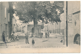 SAINT ZACHARIE - Rue Grand Chemin Et Rue Voltaire - Saint-Zacharie