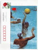 Water Polo Player,Olympic Five Rings,China 2000 China Sport Advertising Pre-stamped Card - Water Polo