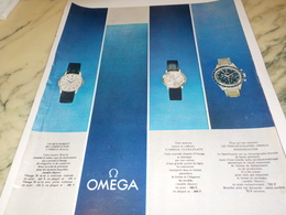 ANCIENNE PUBLICITE MONTRE OMEGA 1963 - Autres & Non Classés