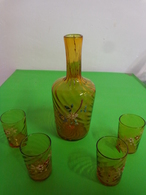 Service A Liqueur Avec 4 Petits Verres - Altri & Non Classificati