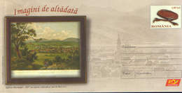 Romania - Stationery Cover Unused 2010(007) - Etching - Sighetu-Marmatiei 1857( Color Etching On Steel By Hess G. ) - Grabados