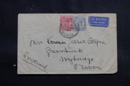 KENYA ET OUGANDA - Enveloppe Pour Le Royaume Uni En 1932, Affranchissement Plaisant - L 55246 - Kenya & Uganda