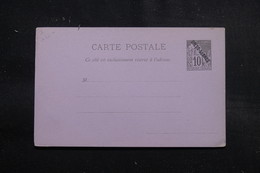 DIEGO SUAREZ - Entier Postal Type Alphée Dubois Surchargé, Non Circulé - L 55281 - Lettres & Documents