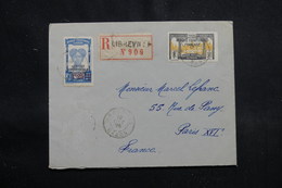 GABON - Enveloppe En Recommandé De Libreville Pour Paris En 1926, Affranchissement Plaisant - L 55313 - Lettres & Documents