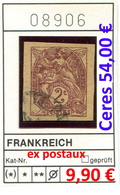 Frankreich - France - Francia -  Michel Ex Zeitungsbanderole / Ceres 54,00 € - Oo Oblit. Used Gebruikt - - Journaux