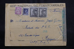 ESPAGNE - Enveloppe De Gerona Pour La France En 1938 Avec Censure  Affranchissement Plaisant - L 55339 - Marques De Censures Républicaines