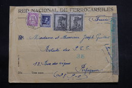 ESPAGNE - Enveloppe De Gerona Pour La France En 1938 Avec Censure  Affranchissement Plaisant - L 55339 - Republikeinse Censuur