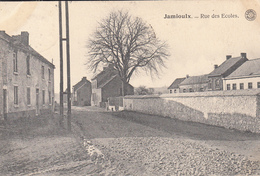 Jamioulx - Rue Des Ecoles - Très Belle Carte - état Voir Scan. - Ham-sur-Heure-Nalinnes