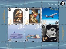 Finland. Peterspost. Block Of 6 Stamps From 2019-collection (2nd Issue) 1,50 EUR Face Value Each (Leonardo, Ships Etc) - Neufs