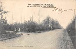 72-VIBRAYE-CIRCUIT DE LA SARTHE, DEVIATION DANS LA FORÊT DE VIBRAYE - Vibraye