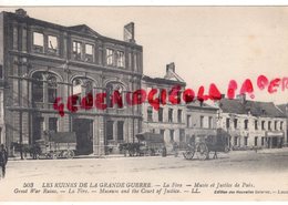 02- LA FERE - MUSEE ET JUSTICE DE PAIX - AISNE - Andere & Zonder Classificatie