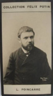 ► Henri Poincaré Savant Né à Nancy - Président Société Mathématique De France  -  Photo Felix POTIN 1900 - Félix Potin