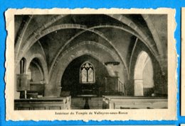 NY351, Valleyres Sous Rances, Rance, Intérieur Du Temple, 2185, A. Deriaz, Circulée 1912 - Rances