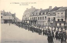 72-MAMERS- CATASTROPHE DU 7 JUIN 1904, LES FUNERAILLES - Mamers