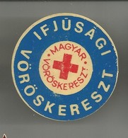 HUNGARY YOUNGTH RED CROSS MEDICAL BADGE PIN 418 - Geneeskunde