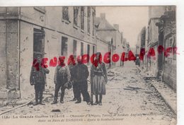 02- SOISSONS - CHASSEUR D' AFRIQUE TURCS ET SOLDATS ANGLAIS SYMPATHISANT GUERRE - AISNE - Soissons