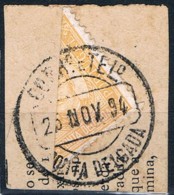 Ponta Delgada, 1892/3, # 1, Bipartido, Used - Ponta Delgada