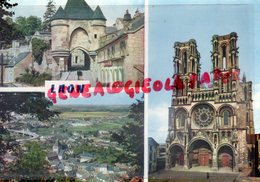 02- LAON - LA PORTE D' ARDON- VUE PANORAMIQUE- LA CATHEDRALE   1965  - AISNE - Laon