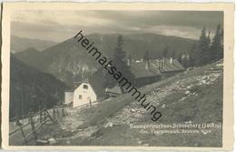 Baumgartnerhaus Schneeberg - Foto-AK - Schneeberggebiet