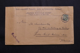 DANEMARK - Enveloppe Commerciale De Copenhague Pour La France En 1902  , Affranchissement Plaisant - L 55429 - Covers & Documents