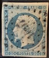 FRANCE 1854 - Canceled - YT 14Af - 20c - 1853-1860 Napoleon III