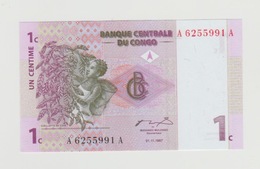 Banknote Congo Democratic Republic 1 Centime 1997 UNC - República Democrática Del Congo & Zaire