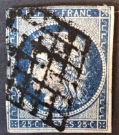FRANCE 1850 - Canceled - YT 4b - 25c - 1849-1850 Ceres