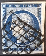 FRANCE 1850 - Canceled - YT 4b - 25c - 1849-1850 Cérès