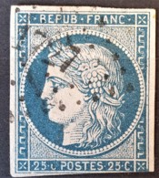 FRANCE 1850 - Canceled - YT 4b - 25c - 1849-1850 Ceres
