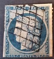 FRANCE 1850 - Canceled - YT 4 - 25c - 1849-1850 Ceres