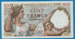 FRANCE  100 Francs  18.04.1940 ALPHA H.9499  ''Sully'' - 100 F 1939-1942 ''Sully''