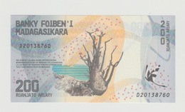 Banknote Madagaskar 200 Ariary 2017 UNC - Madagascar