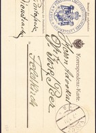 1911 Korrespondenz Karte Des Landgerichtes Aus Vaduz Nach Feldkirch, Portofreie Dienstsache - ...-1912 Prephilately