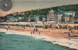 14 - Carte Postale Ancienne De TROUVILLE   Reine Des Plages - Trouville