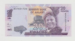 Banknote Reserve Bank Of Malawi 20 Kwacha 2016 UNC - Malawi