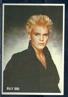 1985 Pocket Calendar Calandrier Calendario Portugal Musicos Musicians Musiciens Billy Idol - Grand Format : 1981-90