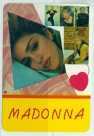 1989 Pocket Calendar Calandrier Calendario Portugal Musicos Musicians Musiciens Madonna - Grand Format : 1981-90