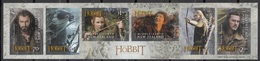 2013-Cinéma-''Le Hobbit-la Désolation De Smaug''- N°Yvert  2955 -2956-2957-2958-2959-2960 Sur Bande Support - Unused Stamps
