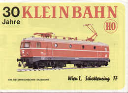 Catalogue KLEINBAHN 1980 HO Preisliste 35 HO 1/87 ÖBB - German