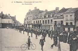 72-MAMERS- CATASTROPHE DU 7 JUIN 1904, LES FUNERAILLES - Mamers