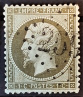 FRANCE 1862 - Canceled - YT 19 - 1c - 1862 Napoleon III