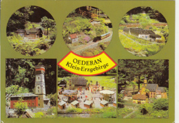 85674- OEDERAN- KLEIN ERZGEBIRGE MINIATURE PARK, TRAIN, BUILDINGS, AMUSEMENT PARK - Oederan