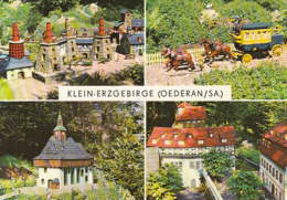 85679- OEDERAN- KLEIN ERZGEBIRGE MINIATURE PARK, BUILDINGS, STAGE COACH - Oederan