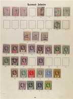 BRITISH WEST INDIES Interesting Balance Of A Valuable Collection On "Imperial" Pages With Many Scarce And Better Stamps  - Autres & Non Classés