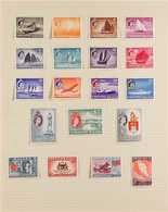 BRITISH ASIA 1948-1961 SUPERB MINT COLLECTION On Leaves, All Different, Some Stamps Are Never Hinged. Includes Burma 195 - Andere & Zonder Classificatie