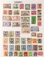 WORLD COLLECTION Late 19th Century To 2000's Mint & Used Stamps In Two Albums, Includes UAE 1977 Crest Set (ex 35f) Mint - Autres & Non Classés