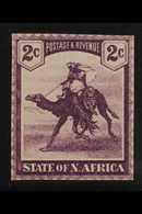 THE STATE OF NORTH AFRICA Circa 1890's 2c Value, Printed In Lilac On Ungummed Paper With Simulated Perforations, Similar - Other & Unclassified