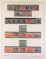 1945-1959 INDEPENDENT STATE NHM COLLECTION. An ALL DIFFERENT, Post War Collection Of Complete Sets That Includes The 194 - Albanie